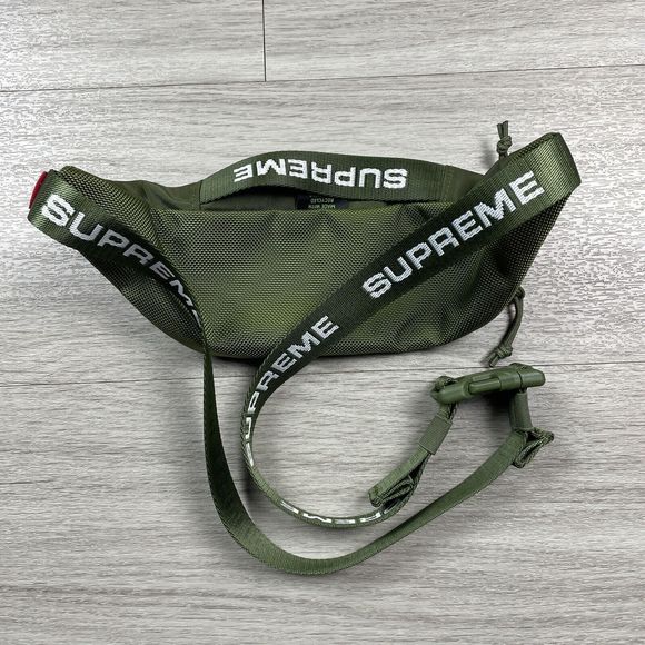 Supreme Waist Bag Green FW22 Fanny Pack Box Logo - Picture 5 of 6